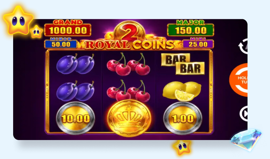 Speelveld Royal Coins 2