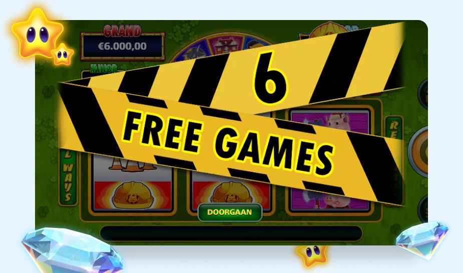 Huff N Xtra Puff Speelveld - 6 free games