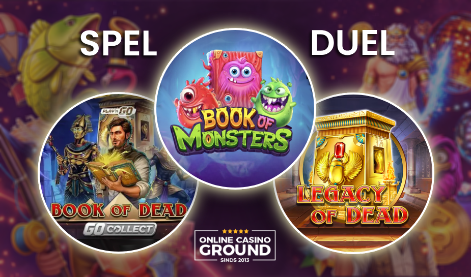 Spel duel: Dit is de leukste ‘Book of …’-gokkast