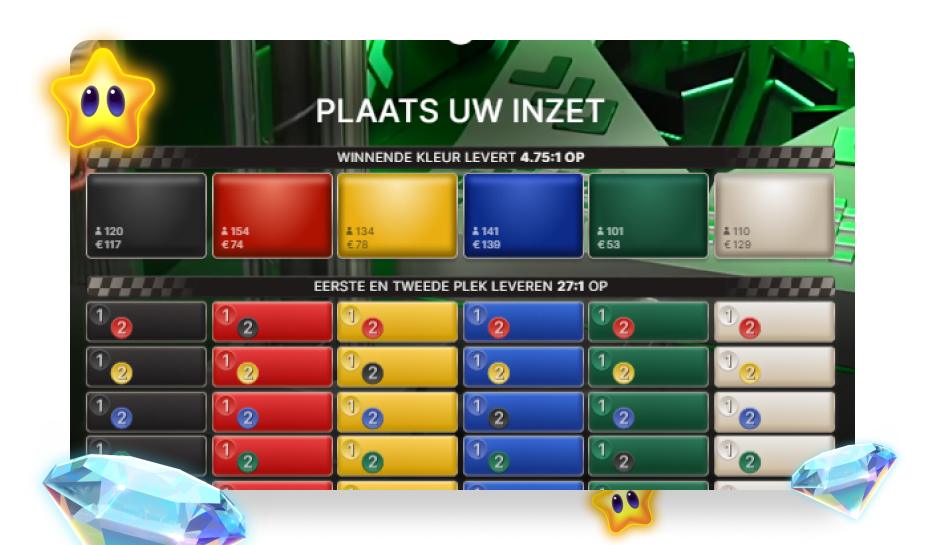 Marble Race dubbele inzet 925*545