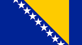 Vlag Bosnië Herzegovina