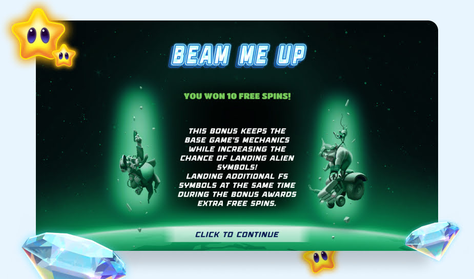 Aliens Among Us speelveld - Beam Me Up