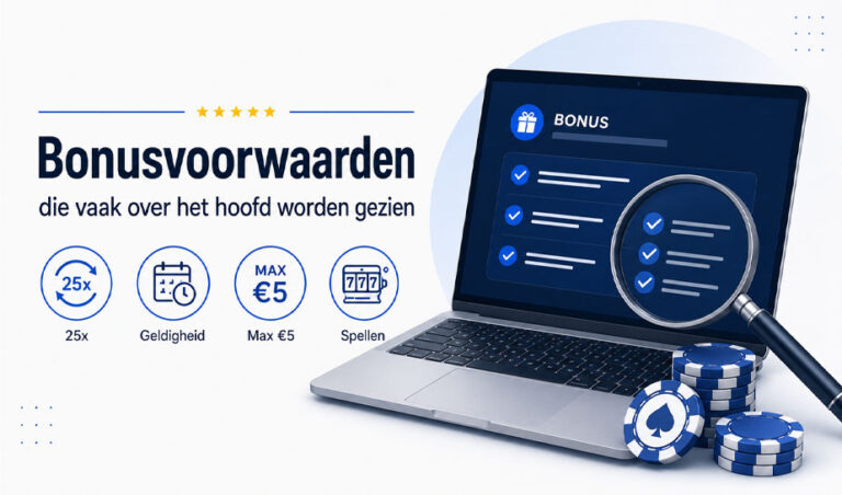 artikel over bonusvoorwaarden van casino bonussen die vaak over het hoofd worden gezien