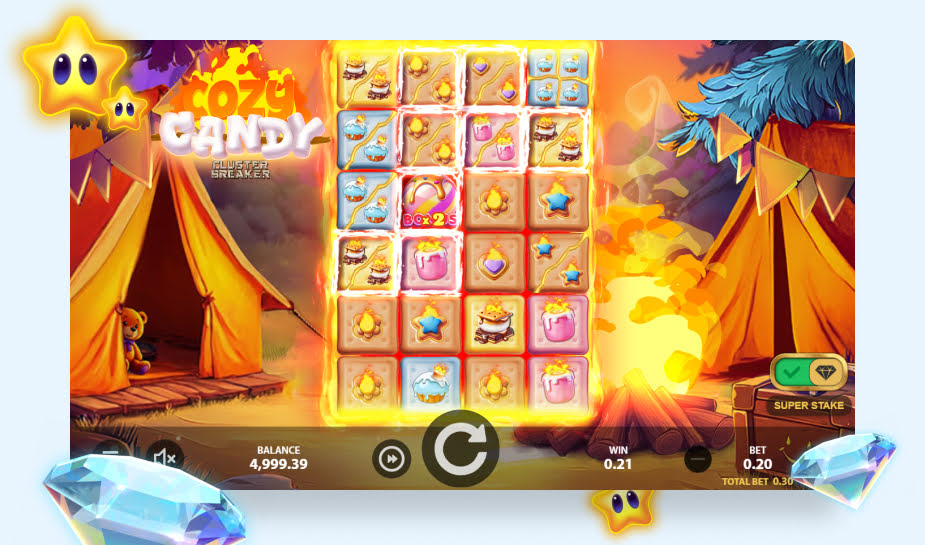 Cozy Candy Clusterbreaker printscreen - Gameplay
