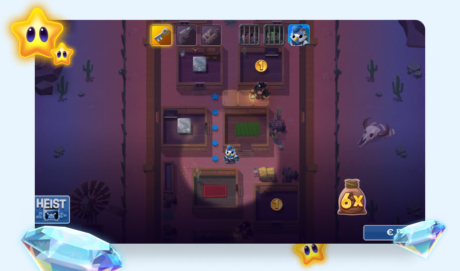Heist Guys 2 Speelveld - Heist ronde