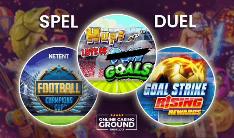 Spel duel leukste gokkast met een voetbal thema 925x545px