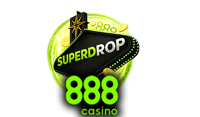 888 casino superdrop jackpot logo