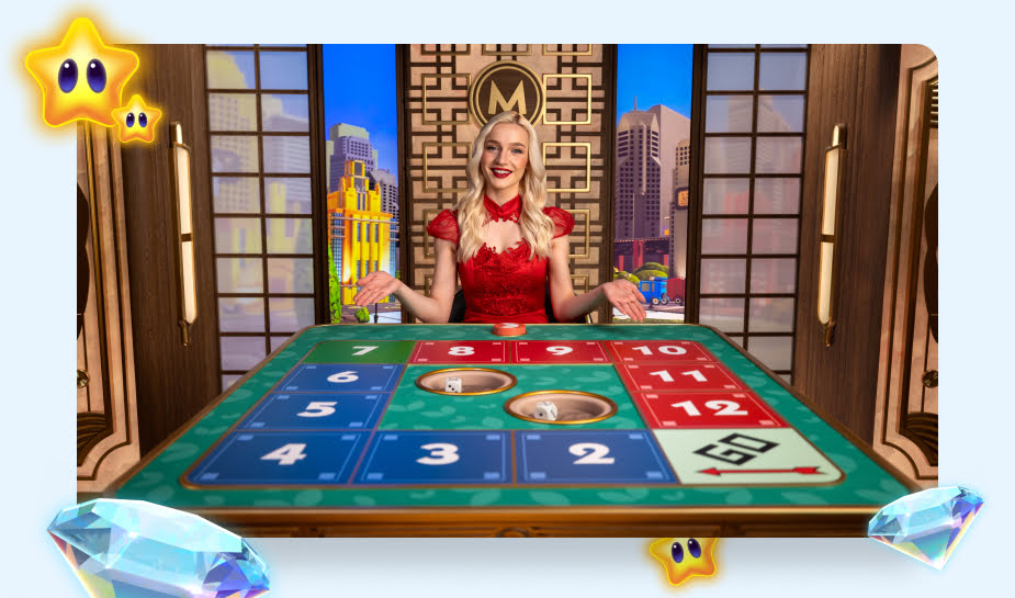 Monopoly Roll'em Speelveld