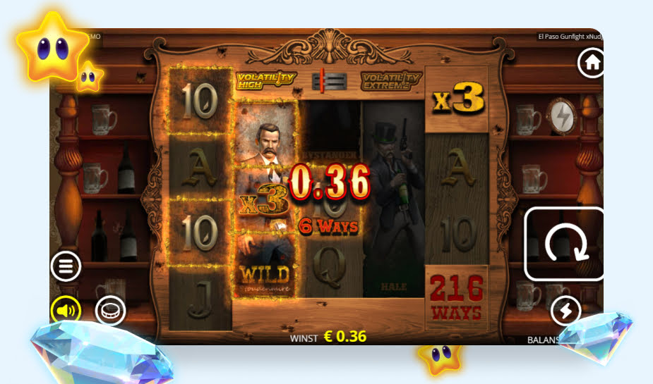 Printscreen El Paso Gunfight xNudge afbeelding
