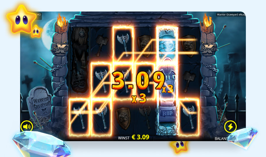 Printscreen Warrior Graveyard afbeelding
