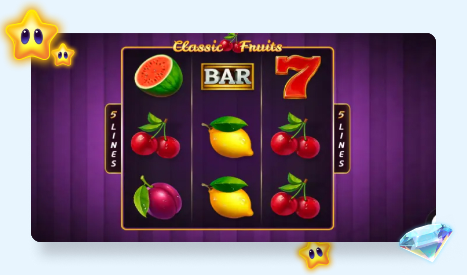 Top 5 RTP Tonybet Classic Fruits