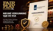Fair Play Casino als eerste zeker van nieuwe vergunning