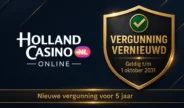 Holland Casino Online 5 jaar langer actief op de kansspelmarkt