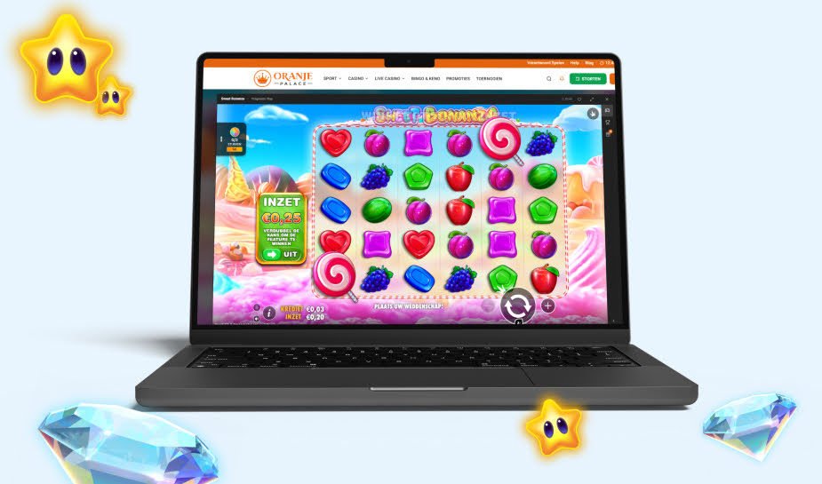 Hoe werken online gokkasten afbeelding blauw