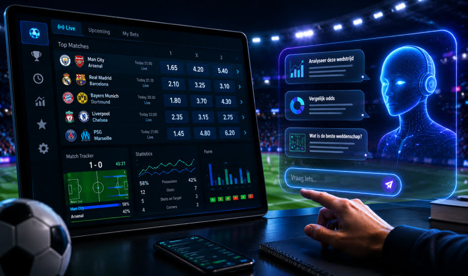Zijn AI assistenten in het sportsbook de toekomst?