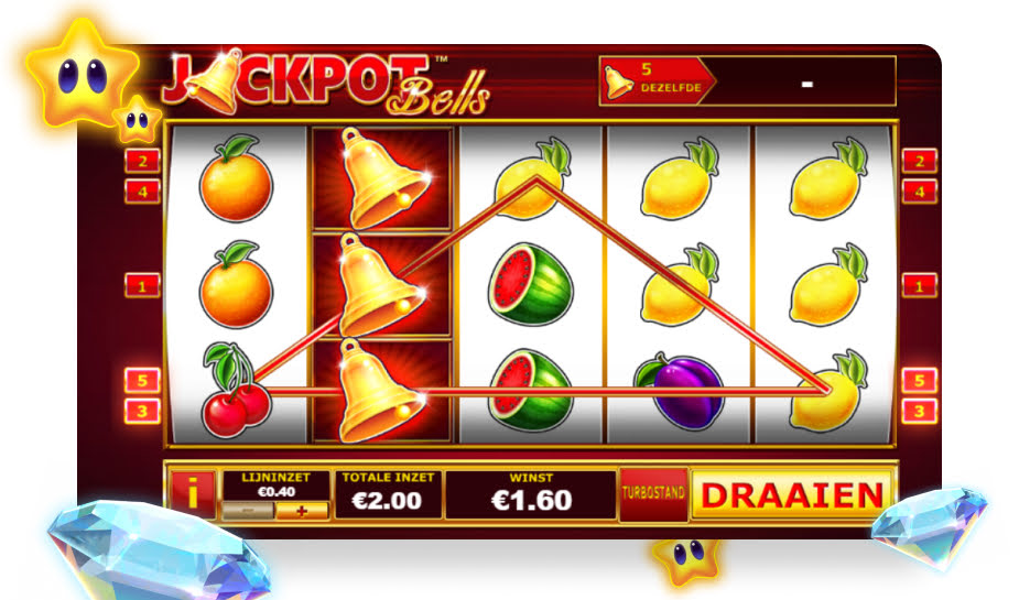 Jackpot Bells Speelveld - winlijn