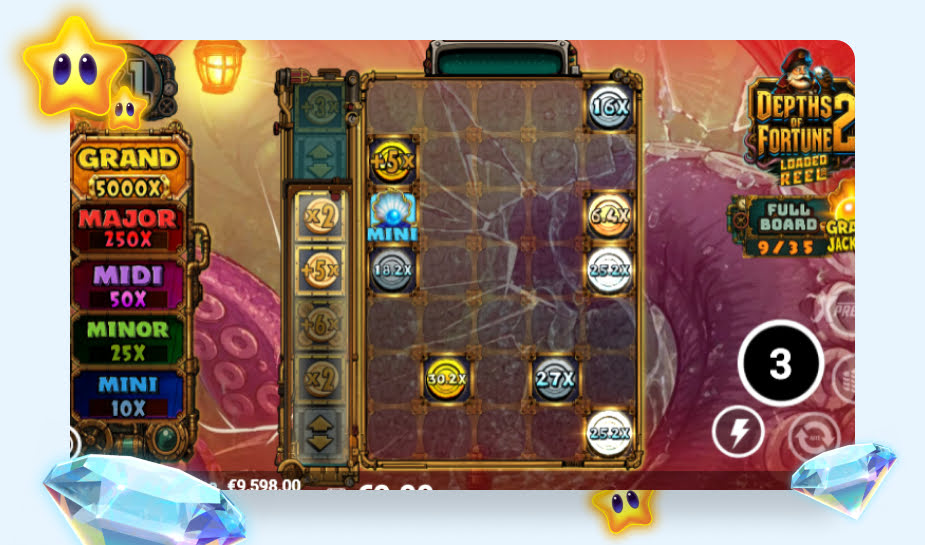 Printscreen Depths of Fortune 2 bonus afbeelding
