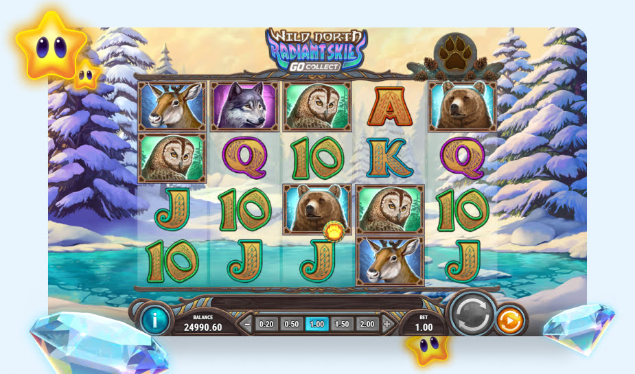 Printscreen Wild North Radiant Skies Go Collect afbeelding