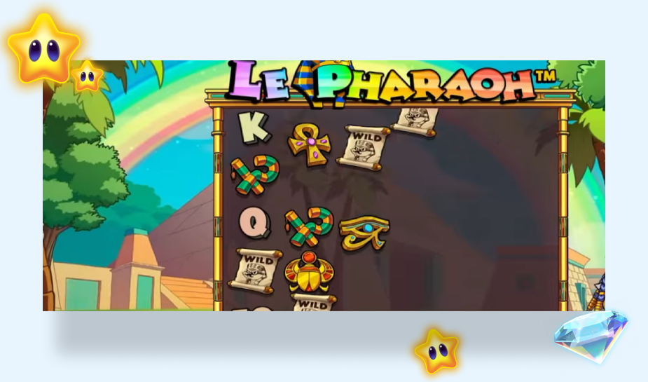 Le Pharaoh hoogtepunt spel duel
