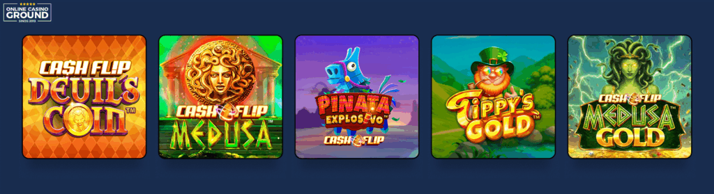 Cash Flip spelmechanisme spellen afbeelding