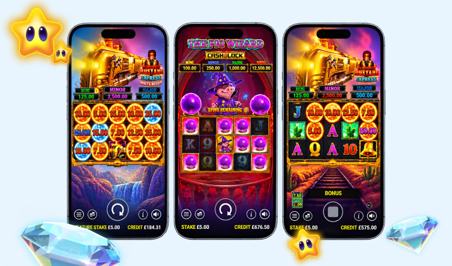 Cash Lock voorbeeld spellen in mobiel afbeeldingen