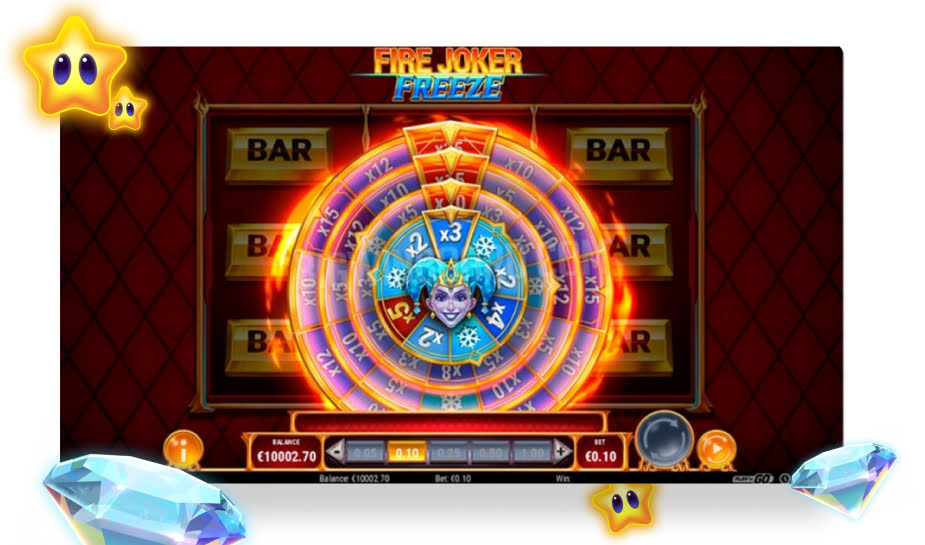 Fire Joker Freeze printscreen wit
