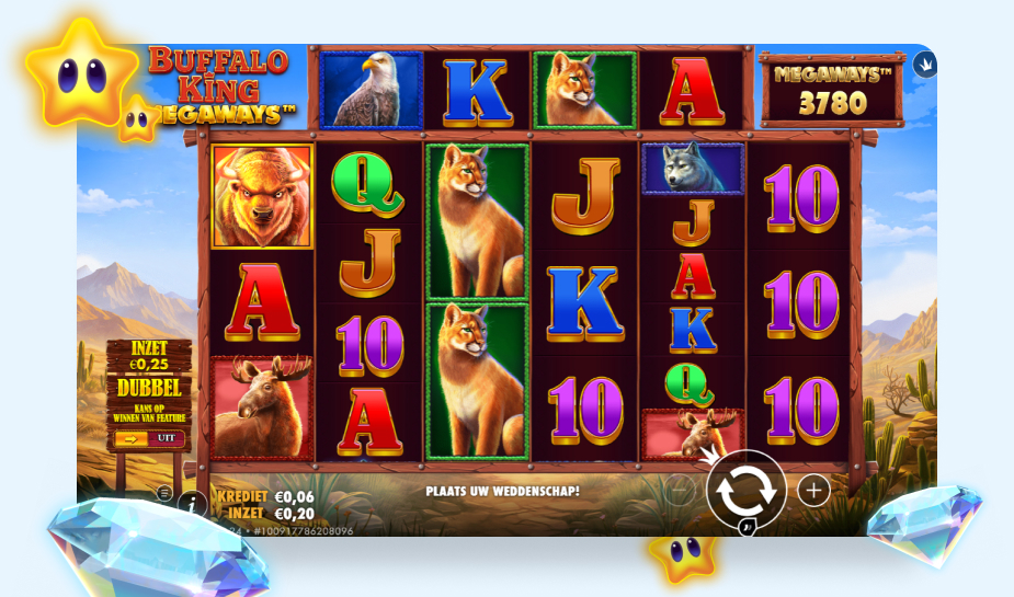 printscreen-buffalo-king-megaways-speelveld