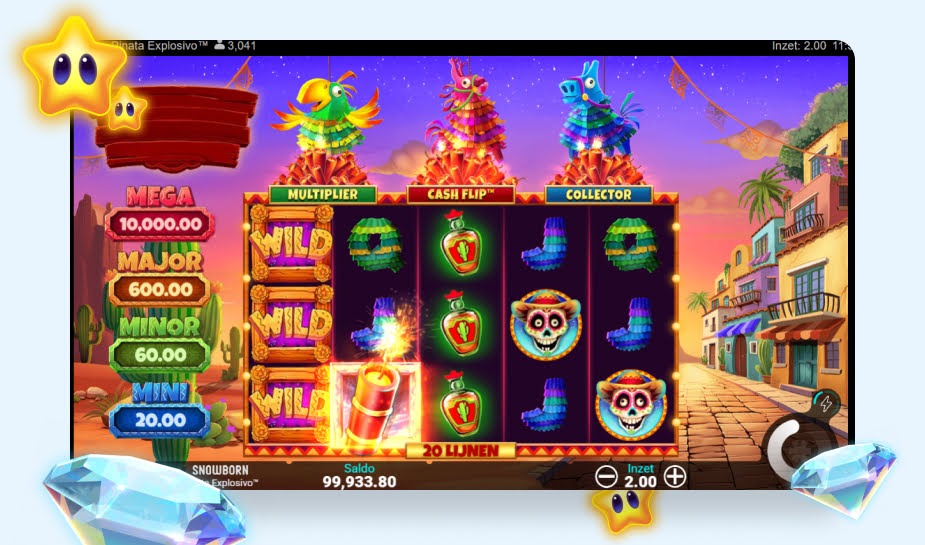 Printscreen Cash Flip Pinata Explosivo afbeelding