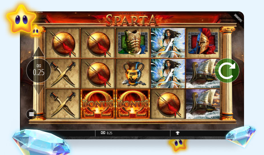 Printscreen Fortunes of Sparta afbeelding