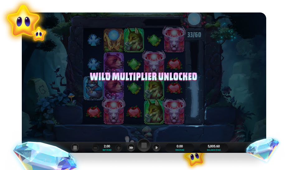 Spirit King Speelveld - Wild multplier ulocked