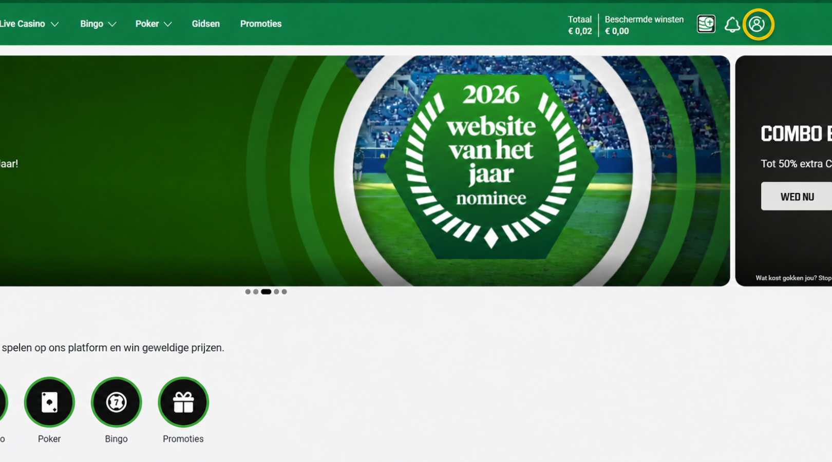 Open het overzicht