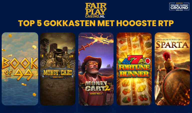 Fair Play Casino Top 5 gokkasten met hoogste RTP logo