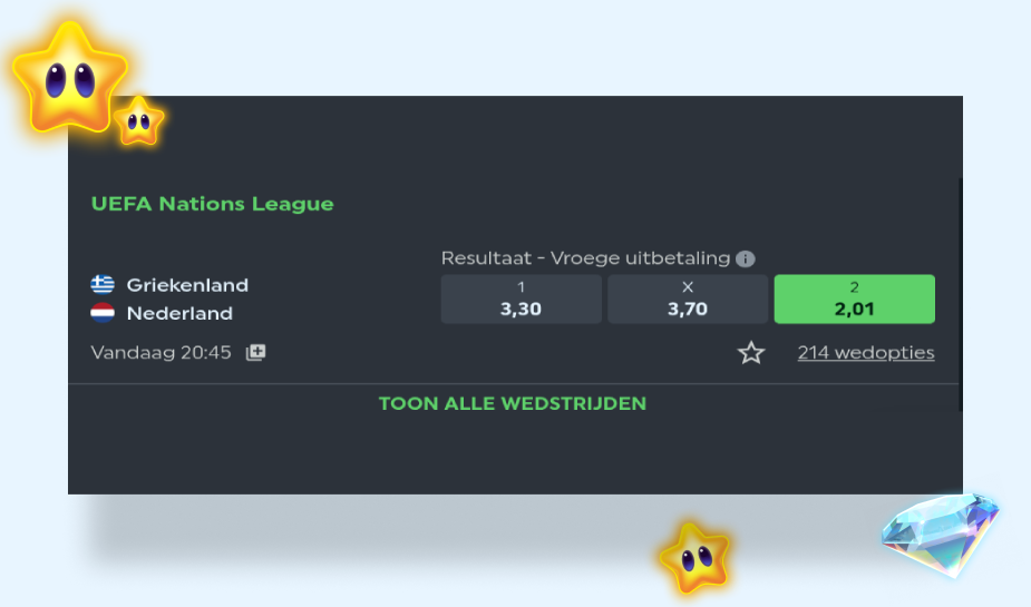 Hoe gebruik je een free bet? Weddenschap selecteren 925x545