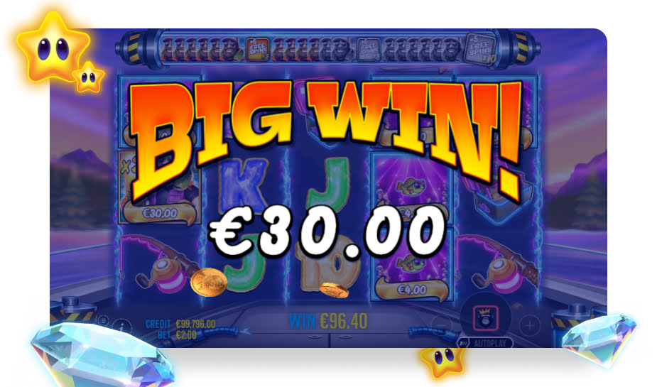 Big Bass Blast - Speelveld Big WIn