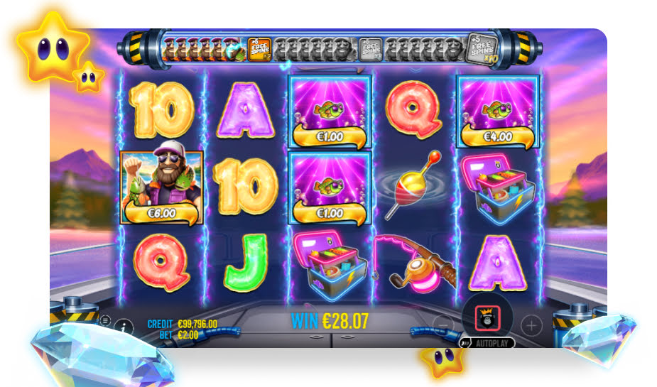Big Bass Blast - Speelveld Bonusronde