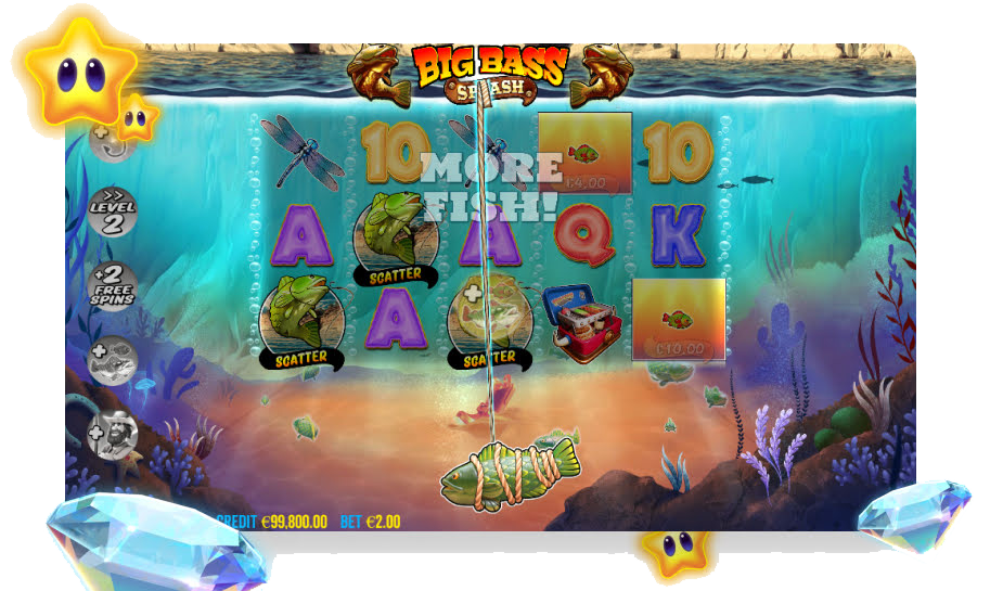 big bass splash bonus level up logo