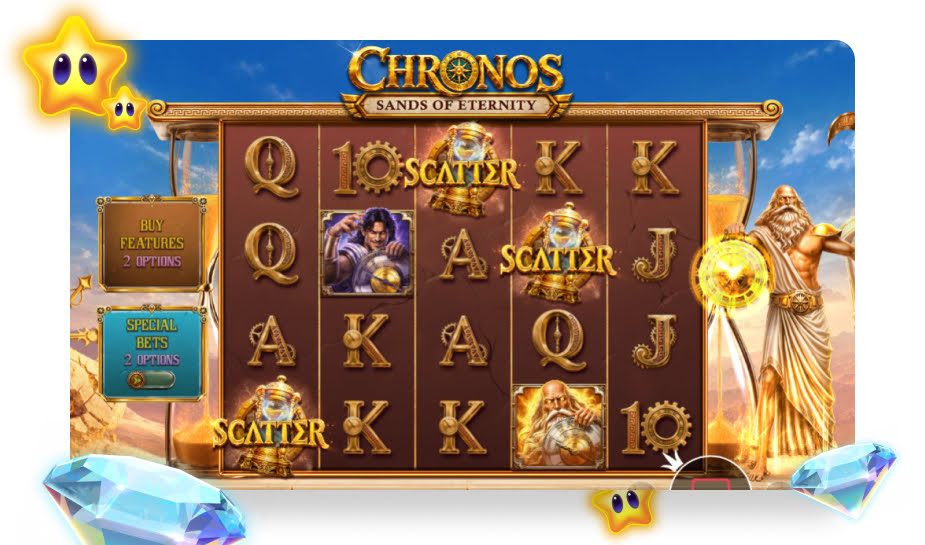 Chronos Sands of Eternity Speelveld - Scatters