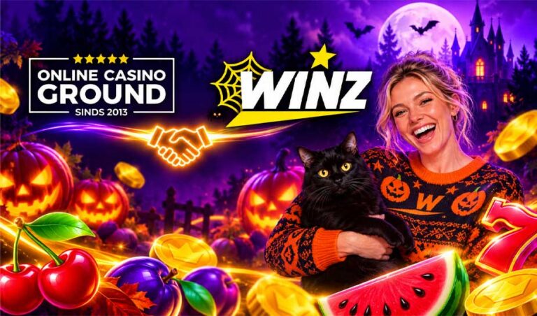 een nieuwe partner bij onlinecasinoground winz header logo