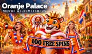 Nieuwe welkomstbonus Oranje Palace: 100 free spins