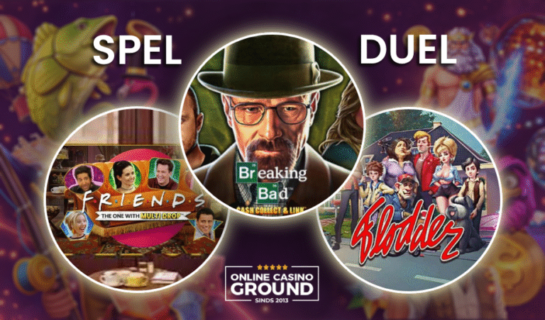 spel duel de leukste gokkast van een film of serie